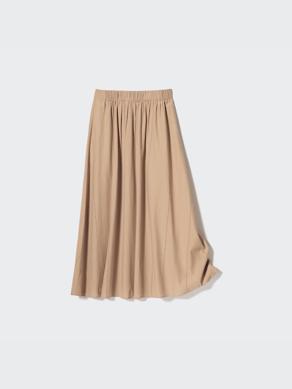 Chân Váy Vải Cotton Thêu Họa Tiết