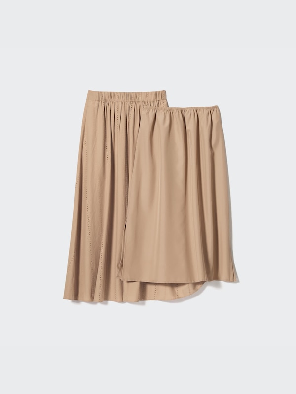 Chân Váy Vải Cotton Thêu Họa Tiết