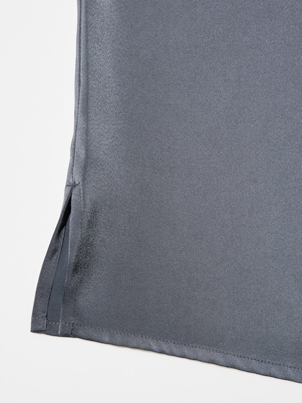 Piyama Satin Lengan Pendek (Celana Panjang)