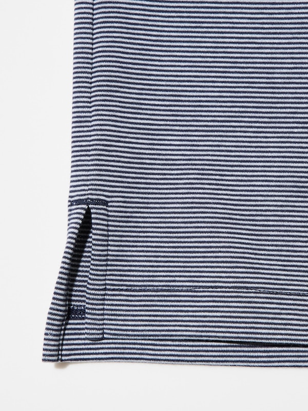 AIRism Cotton T-Shirt | Striped | Sleeveless