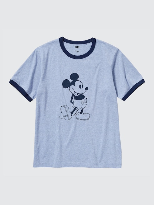 MICKEY STANDS UT SHORT SLEEVE GRAPHIC T-SHIRT (COLOUR BLOCK