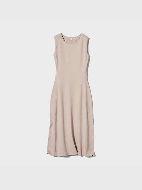 WOMEN'S COTTON BLEND KNIT DRESS | SLEEVELESS | UNIQLO TH WOMEN'S COTTON BLEND KNIT DRESS | SLEEVELESS | UNIQLO TH