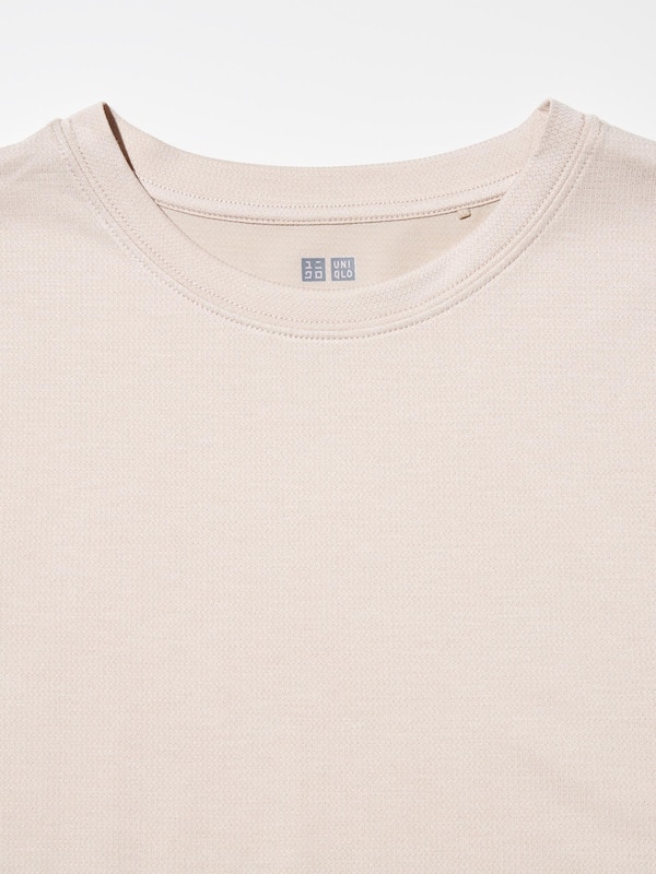 エアリズムメッシュクルーネックTシャツ