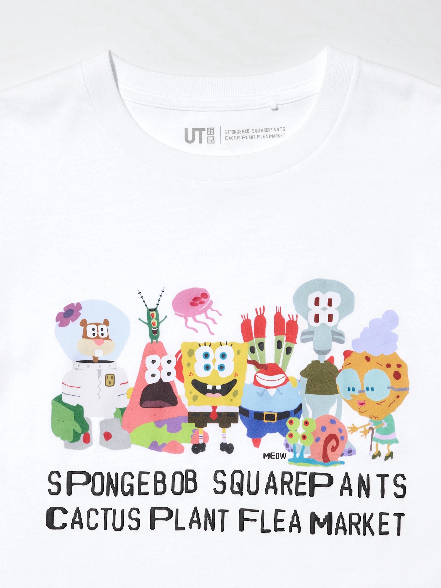 Uniqlo x CPFM Spongebob Squarepants UT Graphic T-Shirt Gray