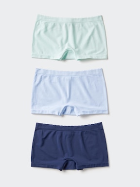 GIRLS AIRISM SEAMLESS SHORTS PAIRS UNIQLO IN