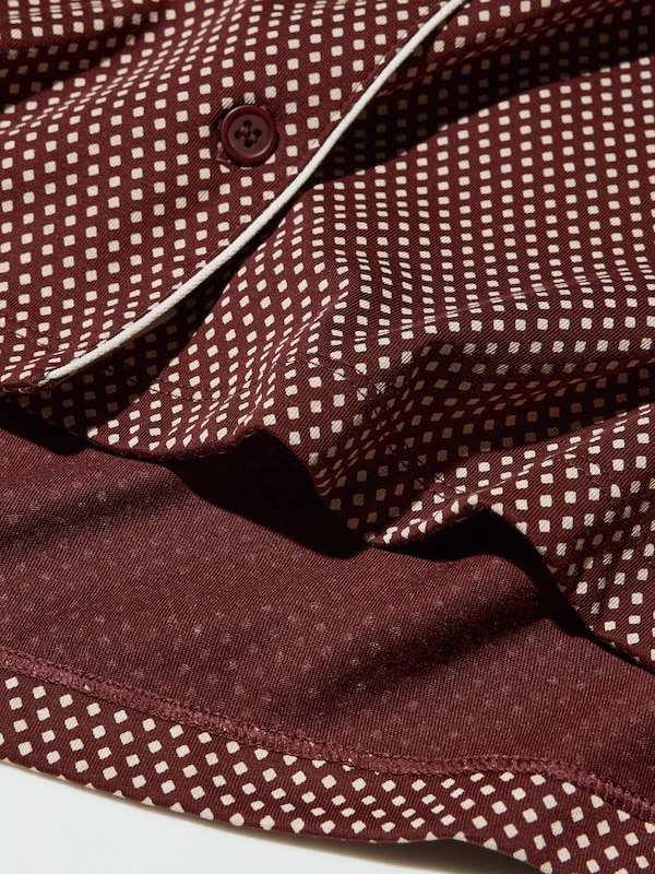 AIRism Katun Piyama Lengan Pendek (Celana Pendek)