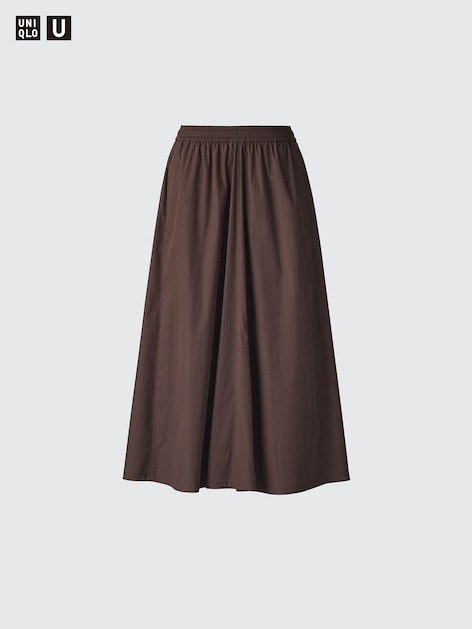 Uniqlo U Cotton Blend Volume Skirt