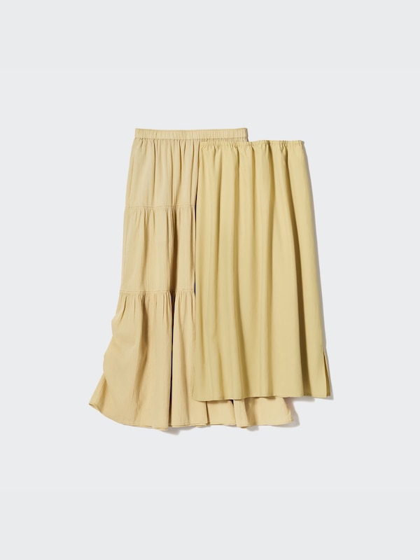 Rok Panel Katun Kerut