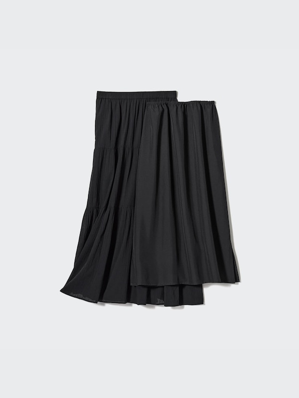 Rok Panel Katun Kerut