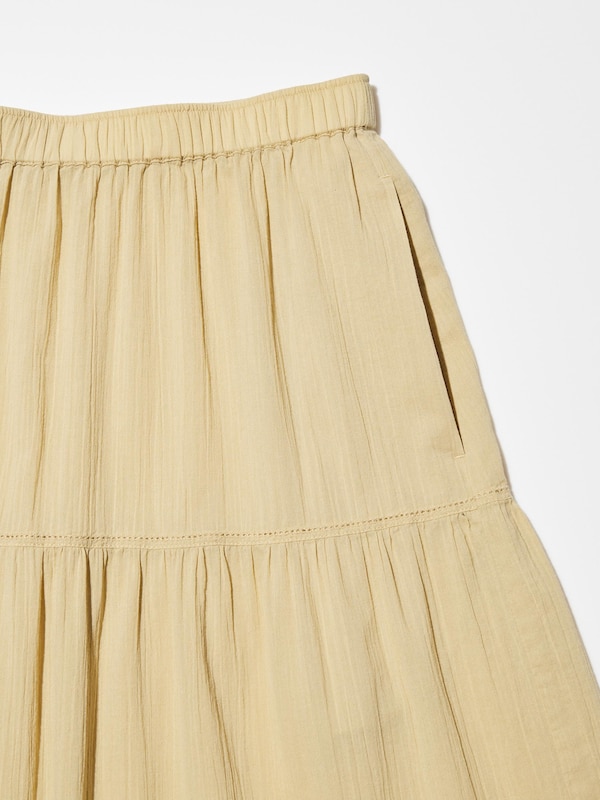 Rok Panel Katun Kerut