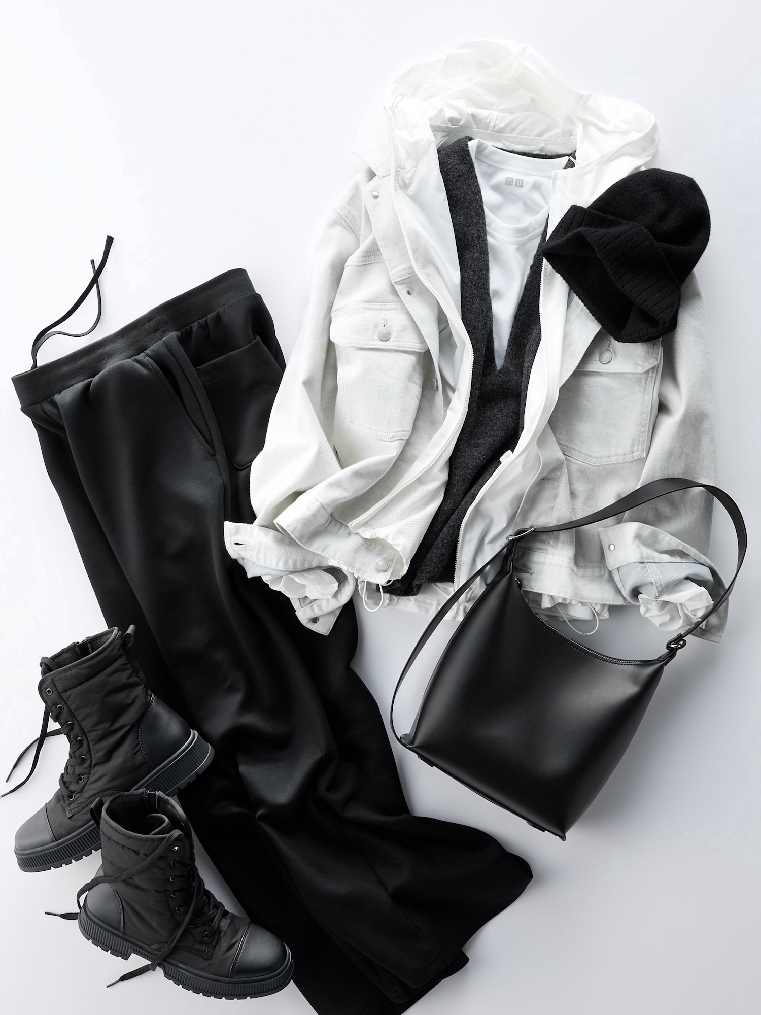 ユニクロ公式 | ドライスウェットワイドパンツ