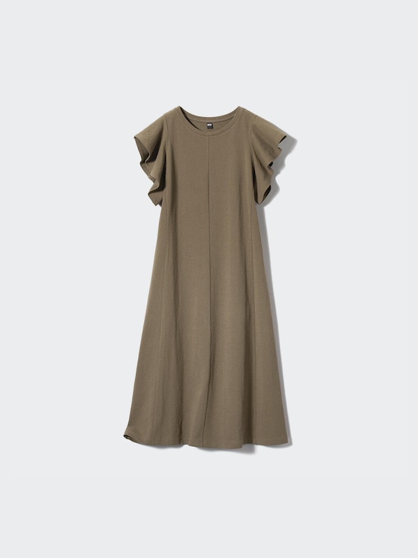 Ruffle Sleeveless Dress