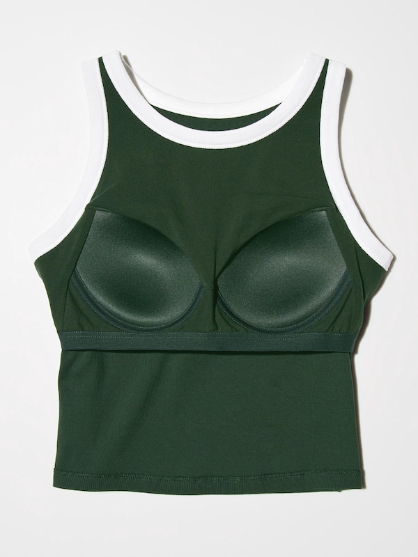 Atasan Crop Bra Rib (Tank Top)