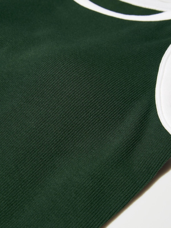 Atasan Crop Bra Rib (Tank Top)