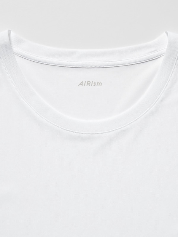 AIRism메쉬크루넥T