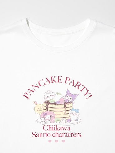 Chiikawa × Sanrio characters: Sweets Collection Short Sleeve Lounge Set