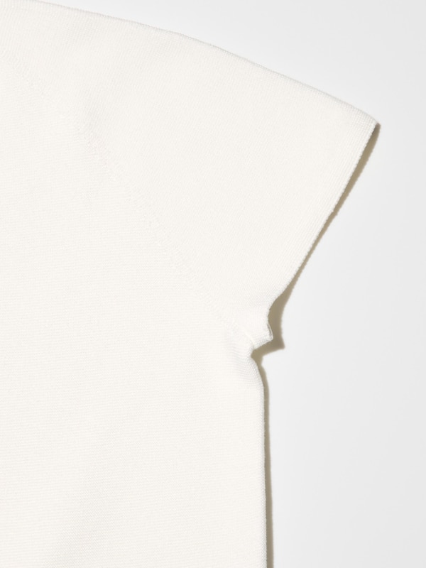 3D Knit Polo Sweater