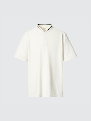 DRY-EX Stand Collar Polo Shirt (Adam Scott)