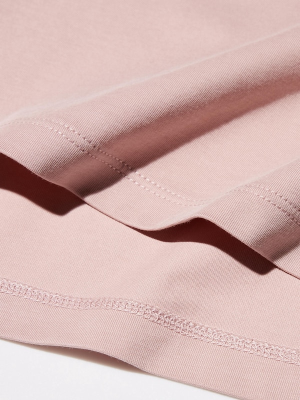 AIRism Cotton Cropped Boxy T-Shirt