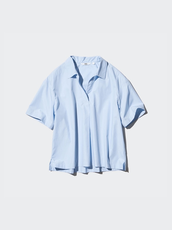 Blus Katun Skipper | Lengan 1/2