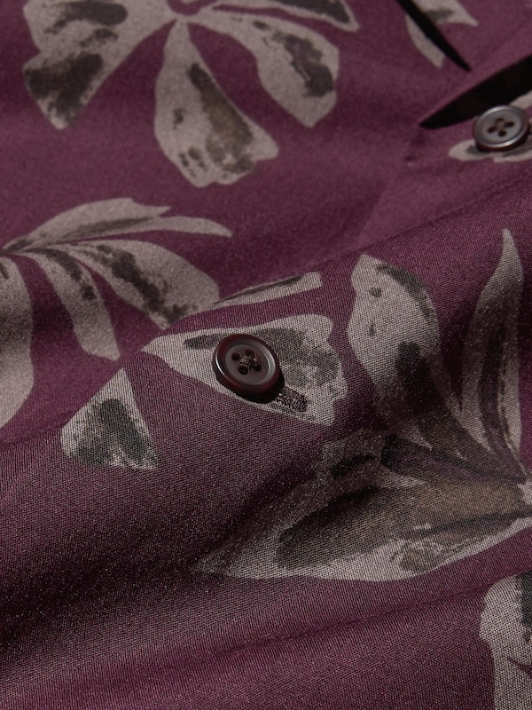 Modal Cotton Open Collar Short Sleeve Shirt