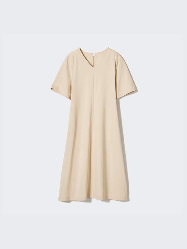 ウルトラストレッチエアリズムワンピース/丈短め