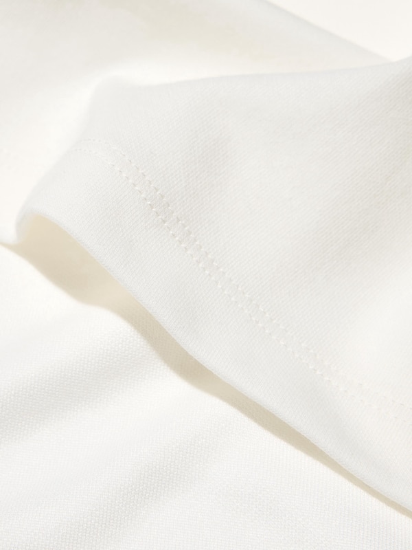 AIRism Katun T-Shirt Grafis Kerah Bulat | Raglan