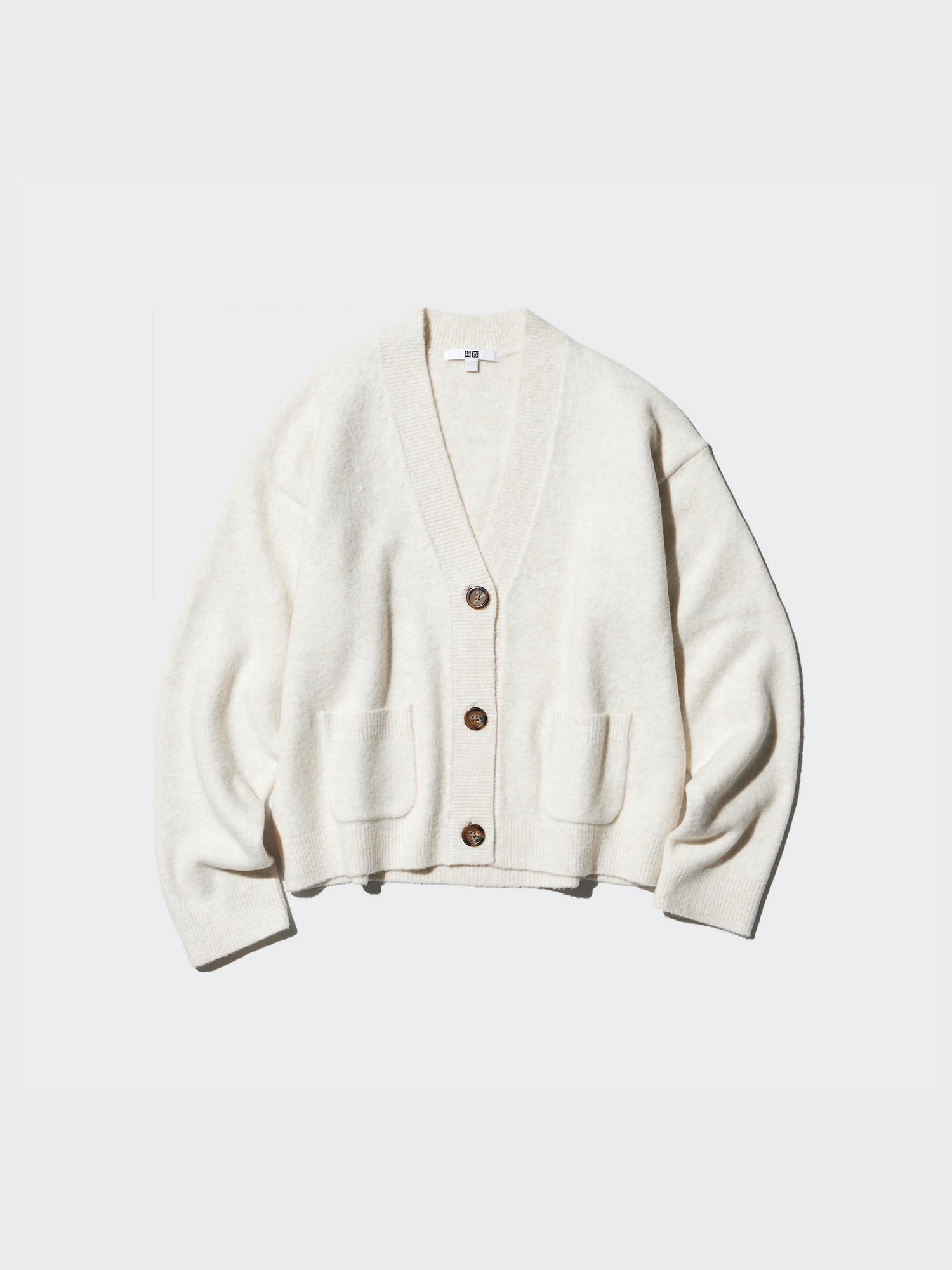 WOMEN'S LIGHT SOUFFLE YARN V NECK SHORT CARDIGAN | UNIQLO SG