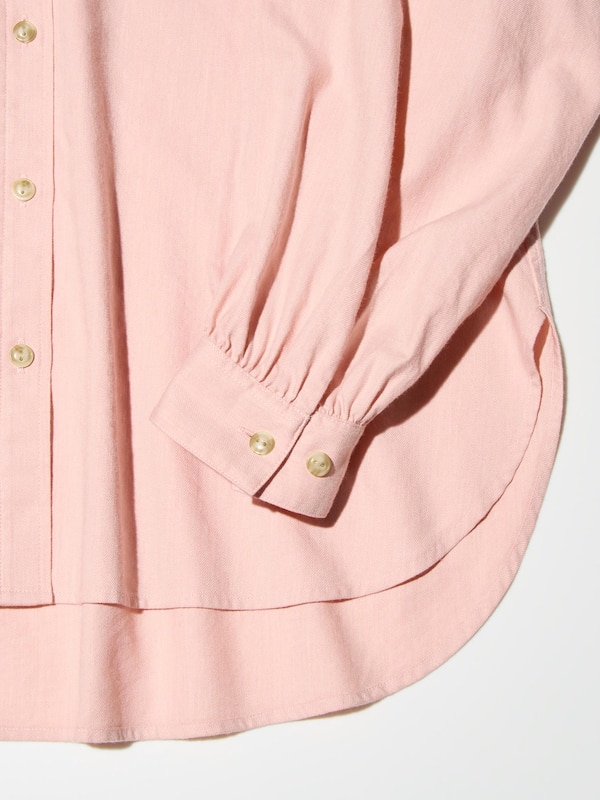 Tunik Brushed Lembut Lengan Panjang