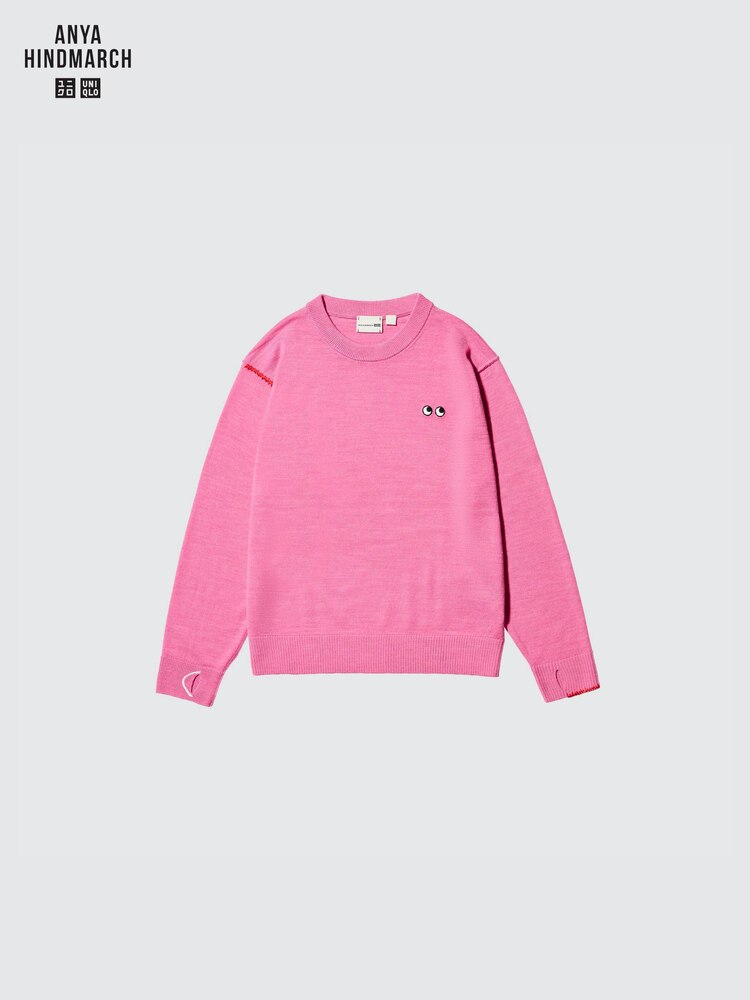 ユニクロ公式 | メリノクルーネックセーター 