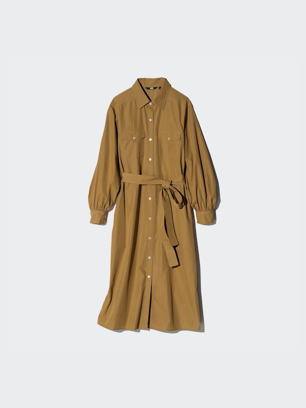 코튼셔츠원피스