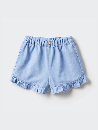 デニムイージーショートパンツ