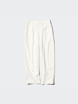 Linen Cotton Tapered Pants