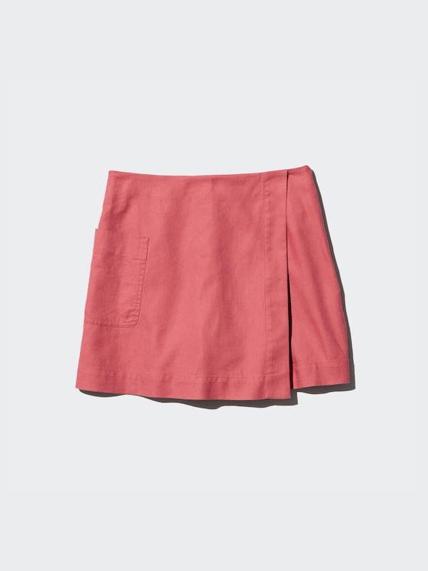 Linen Blend Skort