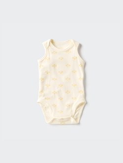 Cotton Mesh Inner Bodysuit | Sleeveless Joy of Print