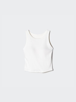 Ribbed Cropped Bra Top (Tank Top)
