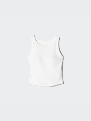 Ribbed Cropped Bra Top | American Sleeve