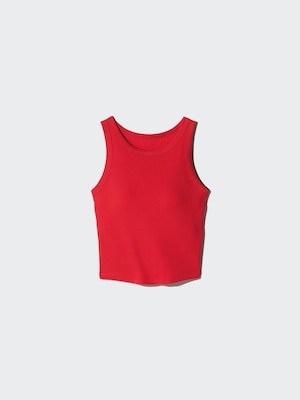 Ribbed Cropped Bra Top | American Sleeve