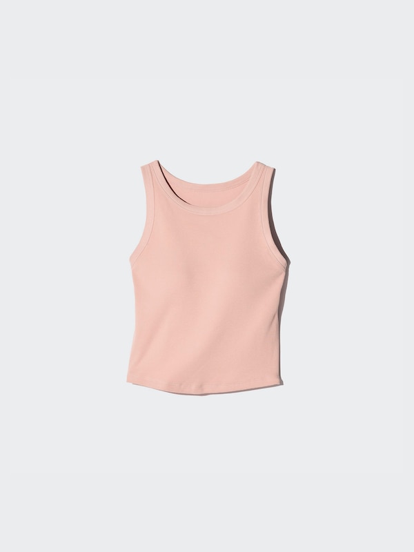 Ribbed Cropped Bra Top (Tank Top)