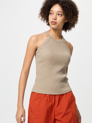 ホルターネックブラタンクトップ