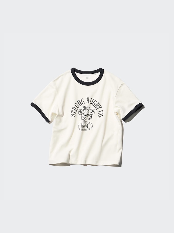 AIRism Cotton Graphic T-Shirt | Ringer