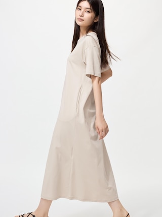 エアリズムコットンTワンピース/半袖