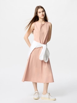 ウルトラストレッチワンピース/ノースリーブ