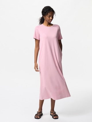 エアリズムコットンブラワンピース/半袖