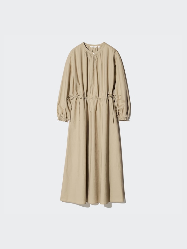 Cotton Poplin Dress