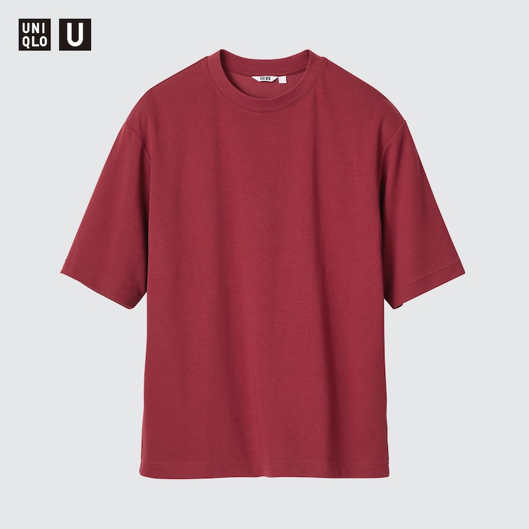 AIRism Cotton Crew Neck Oversized T-Shirt