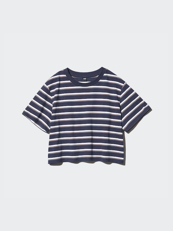 Áo Thun Kẻ Sọc Dáng Lửng