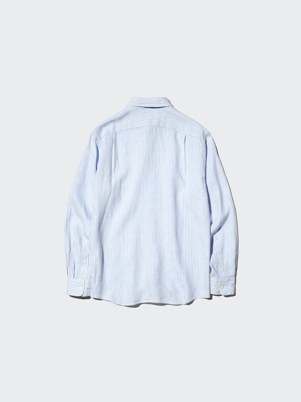 Premium Linen Shirt | Long Sleeve | Stripe