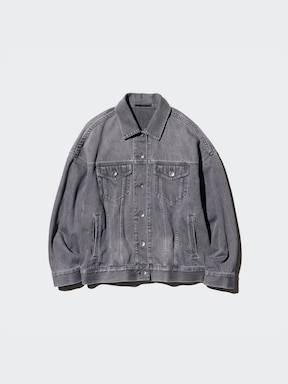 WOMEN'S DENIM OVERSIZED JACKET UNIQLO PH