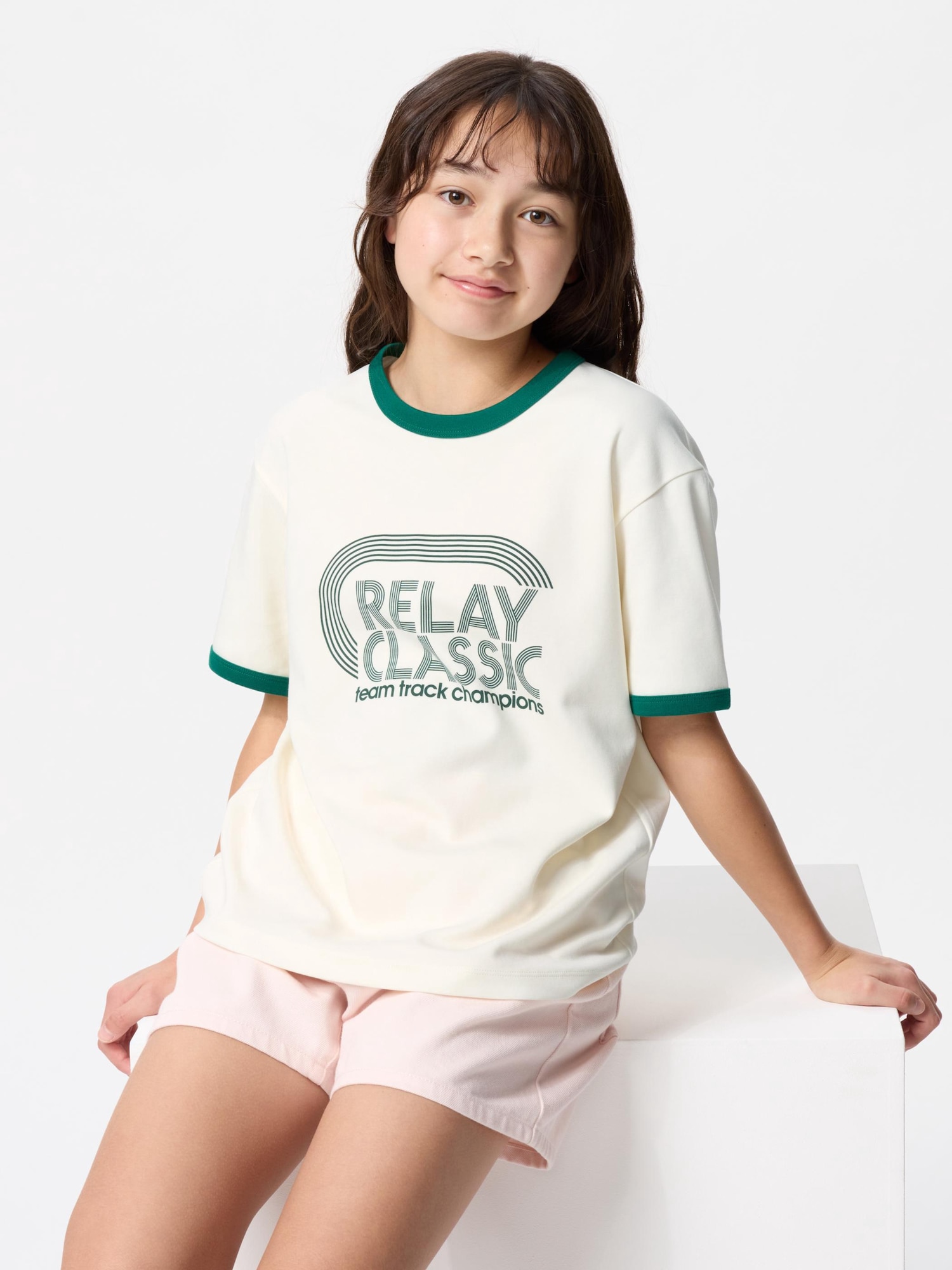 ユニクロ公式 | エアリズムコットングラフィッククルーネックTシャツ